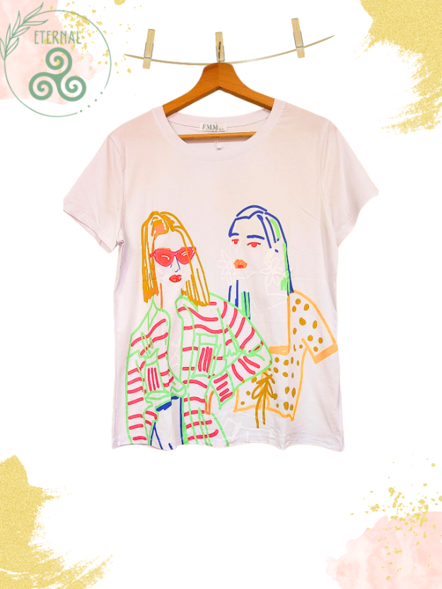 Camiseta Womens Blanca